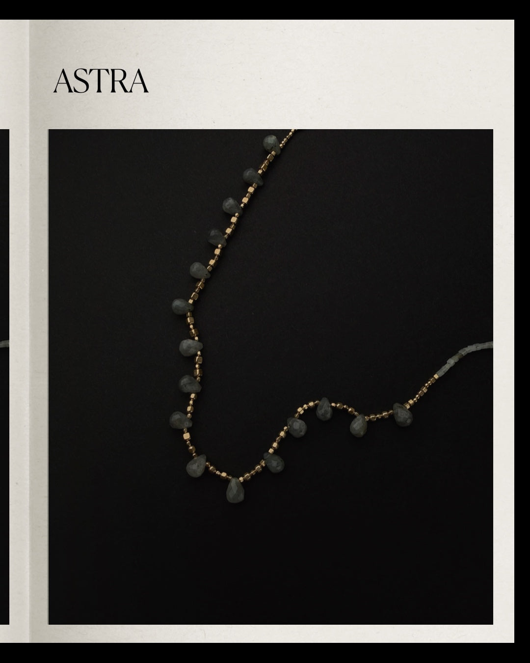 ASTRA labradorite necklace